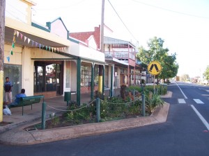 Parkes Town streetscapes for production location 2