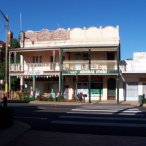 Parkes Town streetscapes for production location 1