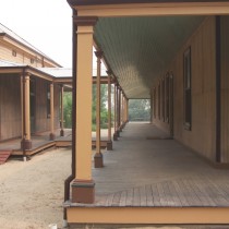 Period Corrugated Iron Mansion. Hay