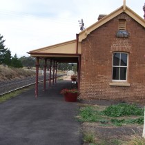 Isolated Railway Station. Stuart Town