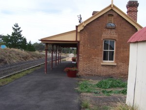 Isolated Railway Station. Stuart Town