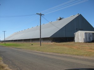 Yeoval Grain storage facility